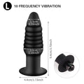 Vibration Anal Plug Safety Silicone Butt Plug Female Masturbation Tool Prostate Massager Erotic Sex Toys for Couple