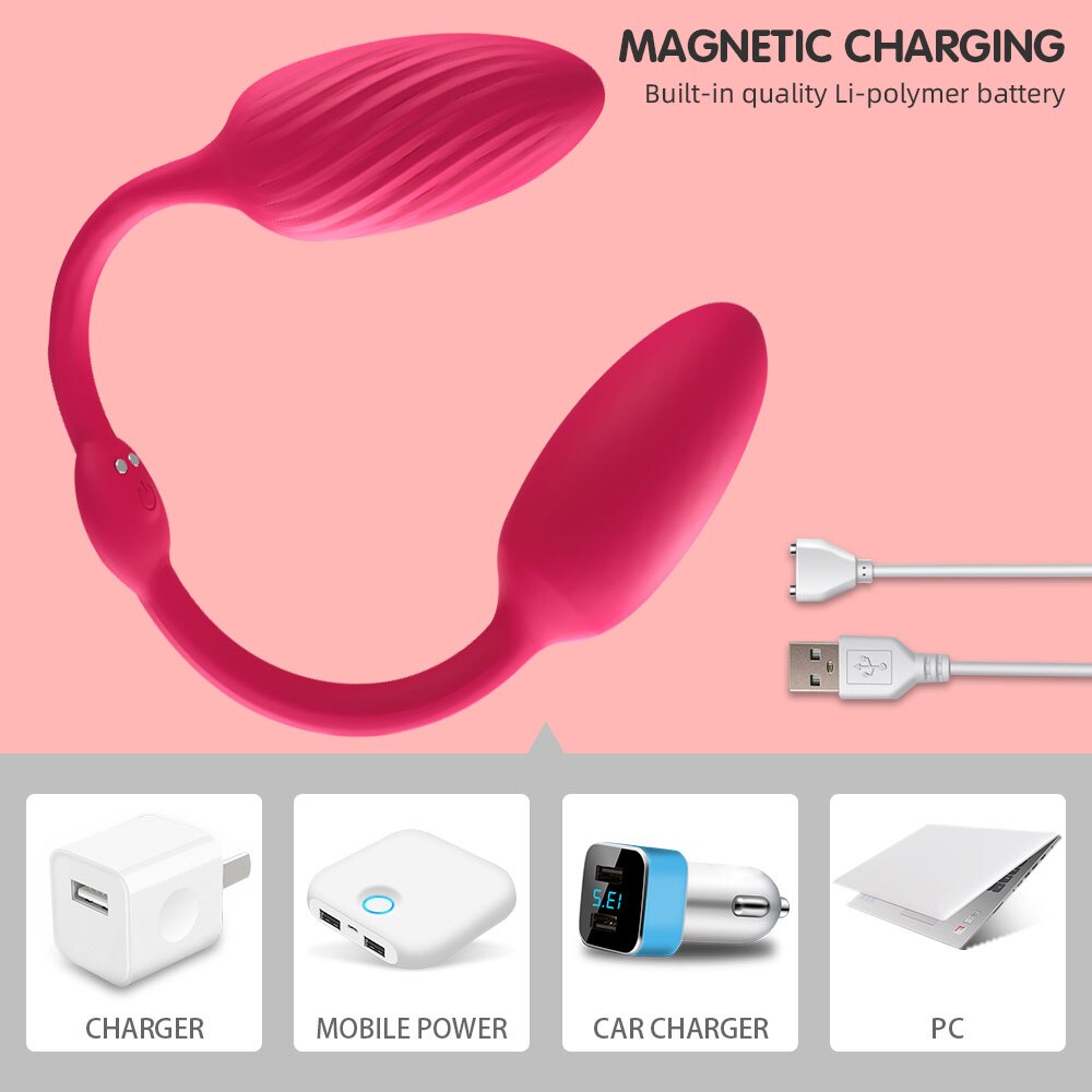 10ความถี่สั่นสะเทือนไข่ Kegel Ball รีโมทคอนโทรล G-Spot กระตุ้นช่องคลอด Anal Plug Butt Plug เร้าอารมณ์เซ็กซ์ทอยสำหรับคู่