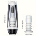 Mecha Warrior Airplane Cup Telescopic Sucking Heating Airplane Cup Male Masturbator Adult Products