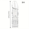 Penis Ring Crystal Penis Sleeve Lock Sperm Resistance Adult Supplies
