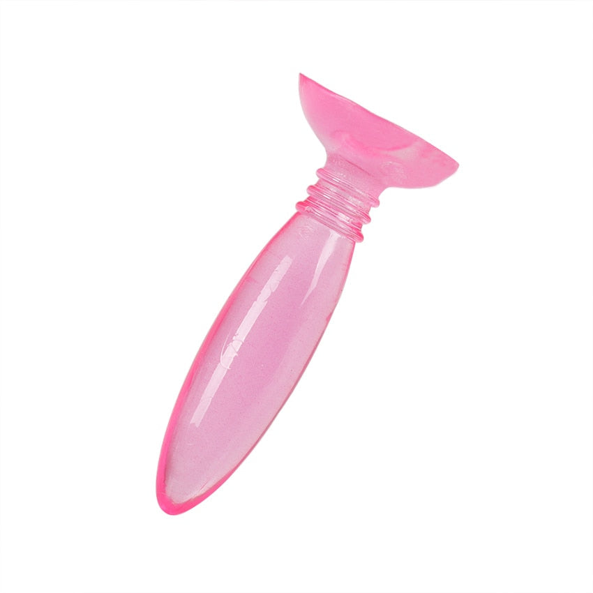 1PC Sucker Anal Plug Jelly Toys Real Skin Feeling Adult Sex Toys Adult Products Anal Plug Beads Sex Toys for Couple