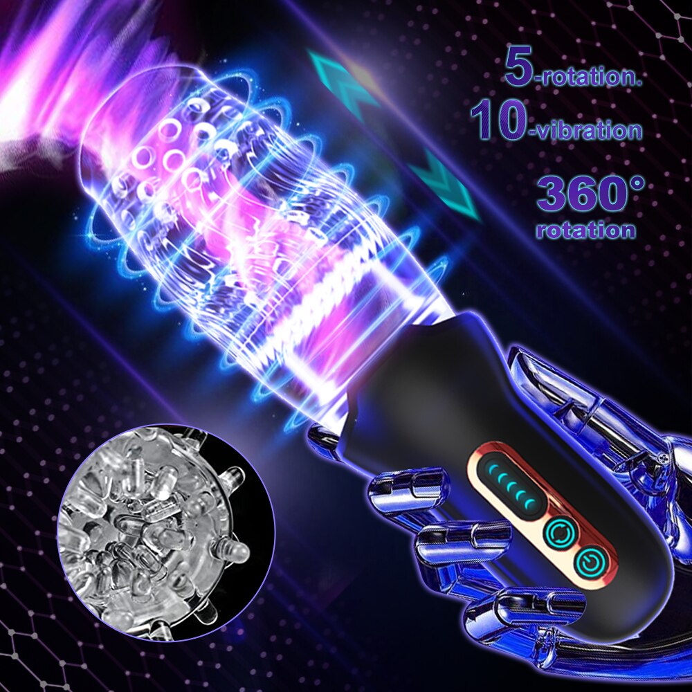 2023 เครื่องสั่นสำหรับผู้ชาย เครื่องสั่นแบบหมุนสำหรับผู้ชาย เครื่องนวดอวัยวะเพศชาย ช่องคลอดจิ๋มลึงค์ เครื่องสำเร็จความใคร่อัตโนมัติสำหรับผู้ชาย ถ้วยเซ็กซ์ทอยสำหรับผู้ชาย