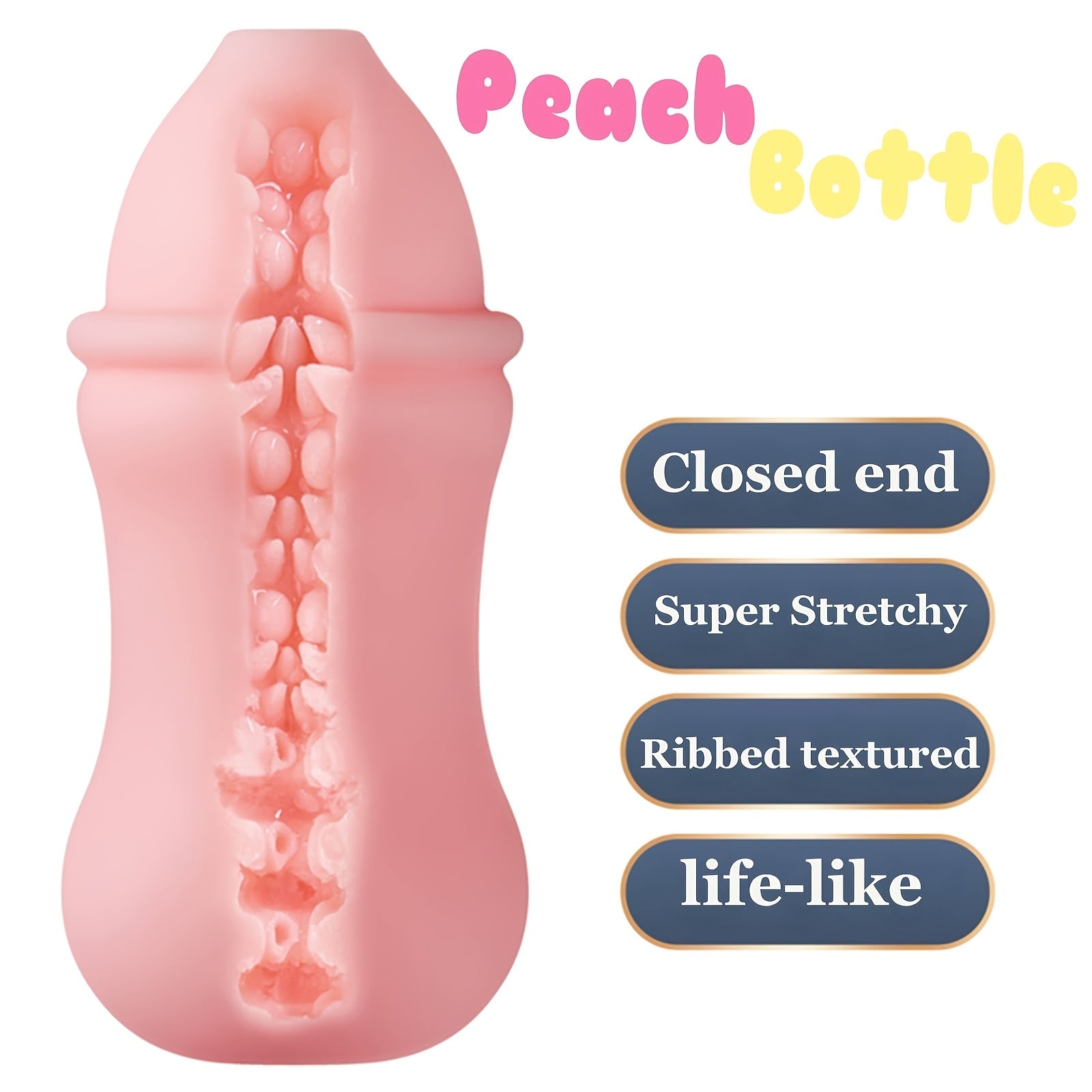 Peach Bottle 3 in 1 Male Sex Toys. Male Masturbator. Pocket Pussy Sex Dolls. Adult Male Sex Toys. Pocket Pussy. Male Masturbator. Sex Dolls. Firming Vagina Anal and Mouth Blowjob Toys. Male Masturbation. Cute Styling Stress Relief Soothing Toys