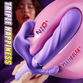 3-in-1 Female Tongue Licking Vibrator. Powerful Vibrator. 5-frequency Vibration/Retraction/Tongue Licking. Female Sex Toys. Couple Sex Toys. Female Masturbation Alone. G-spot Vibrator for Women