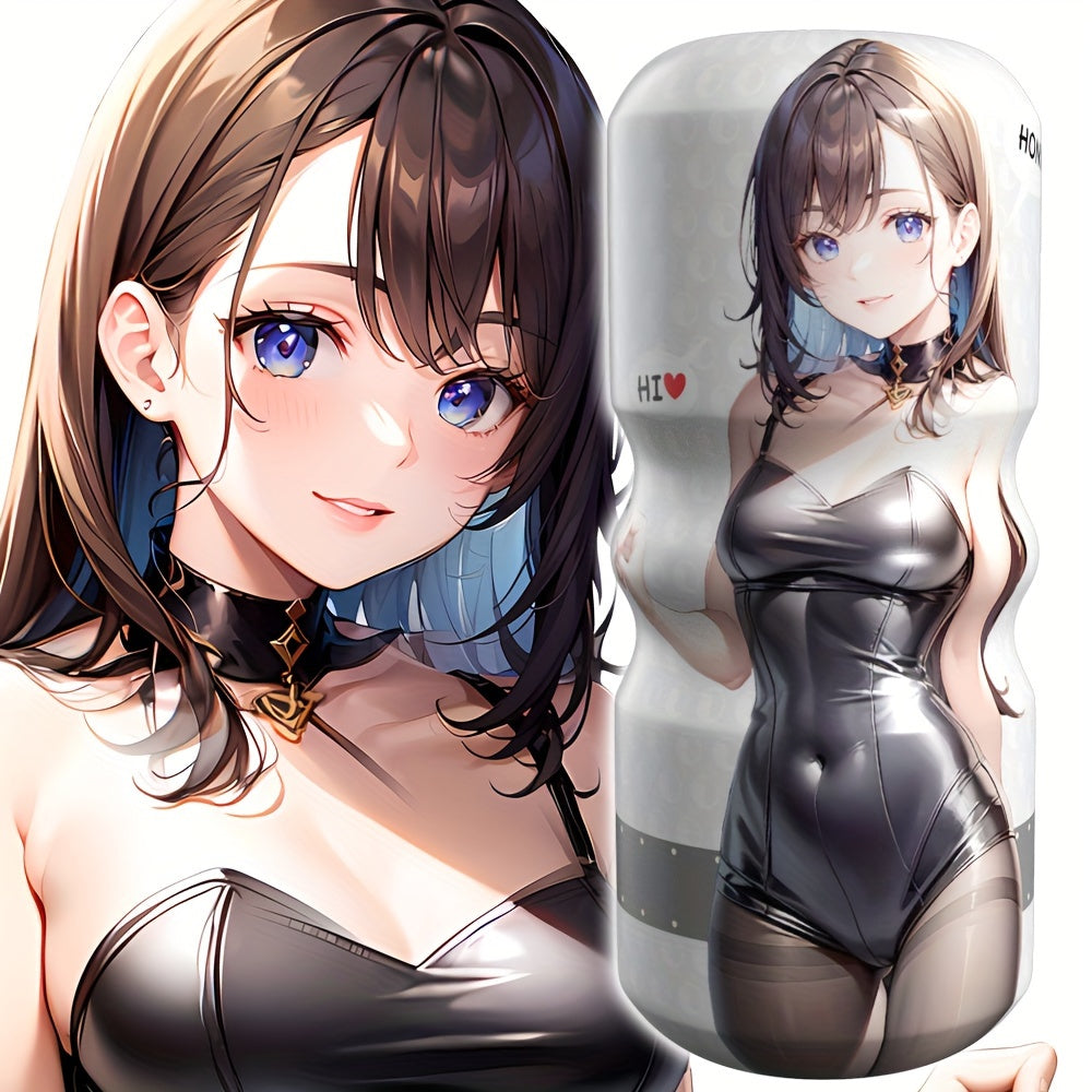 Realistic Rubber Vagina Sex Toy for Men: No Power Required. TPE Material. Adult Novelty Toy