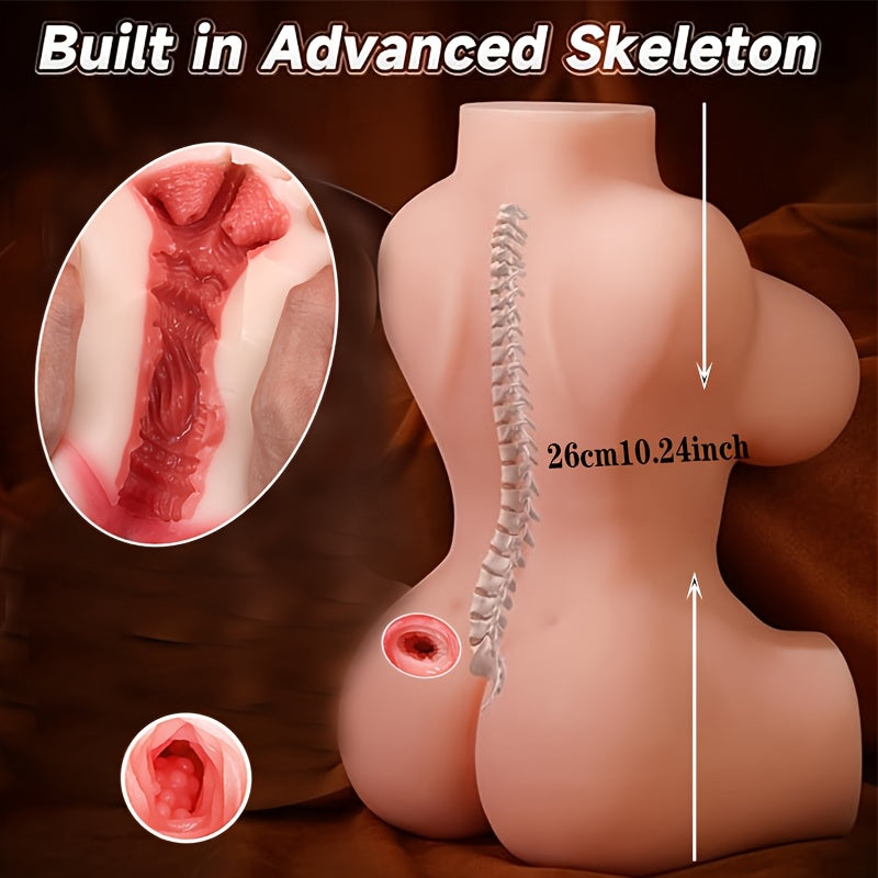 7KG Sex Doll. Male Masturbation Doll. 3-in-1 Female Torso Doll. Large Chest. Buttocks. And Genitals. Full-size Adult Doll Sex Toy. Suitable For Male Orgasm. Realistic Male Masturbator Pocket. Genitals. Male Sex Toy. Suitable For Men