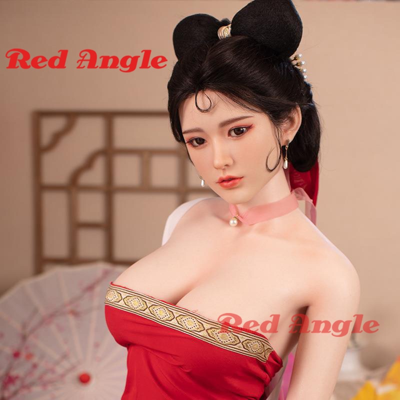 สีแดงมุมตุ๊กตาซิลิโคนเต็มรูปแบบซิลิโคนแพลทินัมเพศตุ๊กตาเหมือนจริงช่องคลอด Anal หีเซ็กซ์ทอยสำหรับชายหญิงรักตุ๊กตาสำหรับชาย