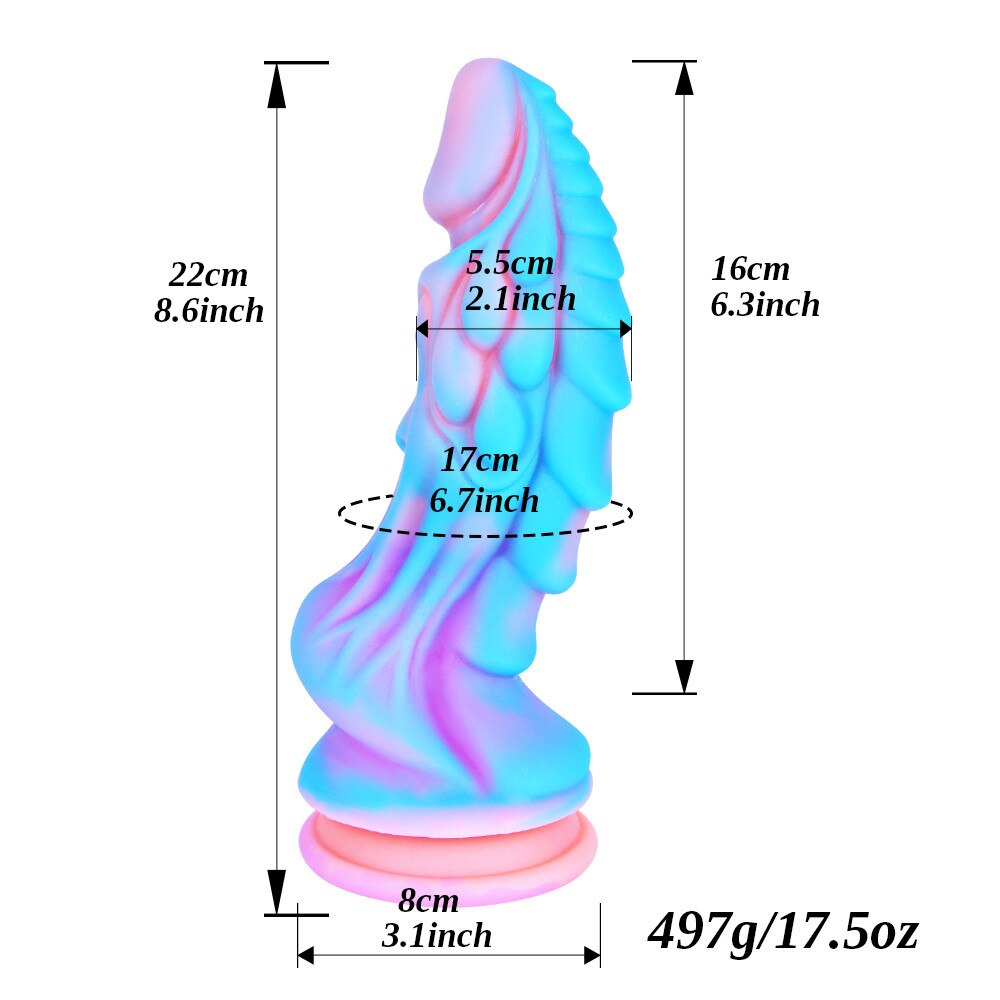 Large Silicone Penis for Women, Adult Supplies, G-Spot Penis, Suction Cup for Anus, Sex Toys