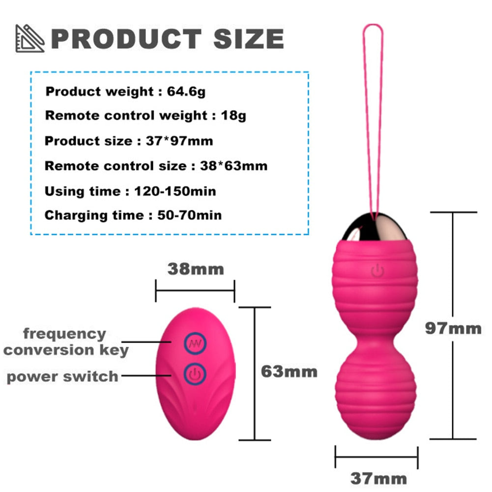 3/5Pcs Postpartum Repair Vaginal Shrinking Tight Ball Exercise Women Sex Toy Vagina Tight Exercise Trainer Massage
