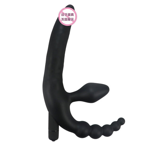 3 IN 1 Dildos Anal Plug Vibrators Sex Toys for Women Men Bondage Vagina Clitoris Stimulator Adult Chastity Accessories Sex Shop