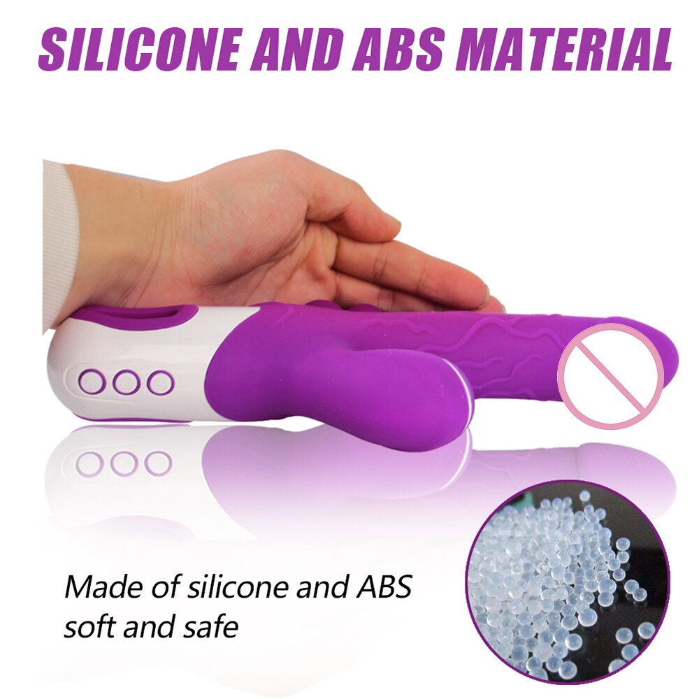 3 IN 1 Vibrator Clitoris Sucker Anal Vagina Stimulator 12 Speed Vibrating Dildo 3 Mode Oral Vacuum Sucking Sex Toys for Women