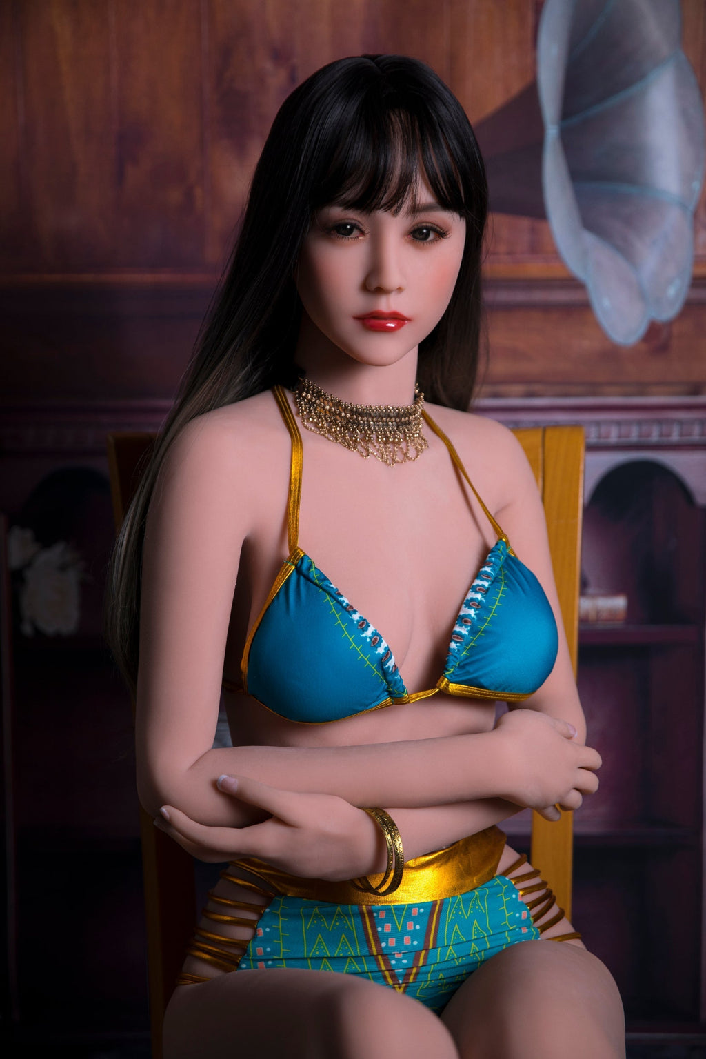 Fire Doll - Amia - ตุ๊กตายางสมจริง - 166 ซม. - ผิวสีแทนอ่อน