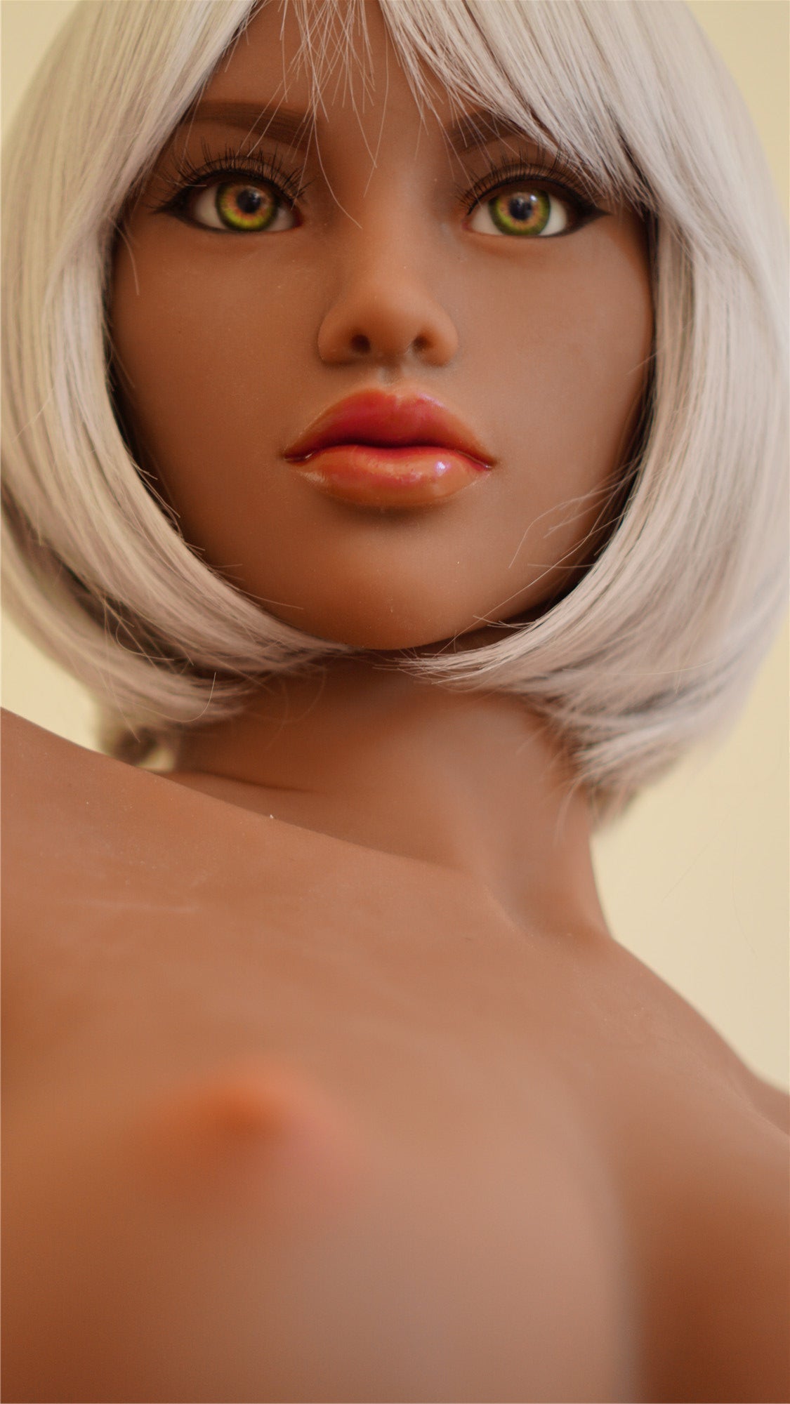 Doll Forever Gilly 155ซม. - ดอลล์รักเหมือนจริง - สีน้ำตาลอ่อน - ไหล่ยกและยืนและโครงกระดูก Evo
