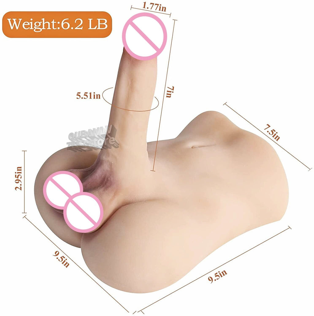 ดิลโด้ตุ๊กตาซิลิโคนอวัยวะเพศชาย3D ของเล่นเซ็กซี่สำหรับผู้ชายผู้หญิงเกย์ตุ๊กตายางยาวครึ่งร่างกายพร้อมดิลโด้ขนาดใหญ่
