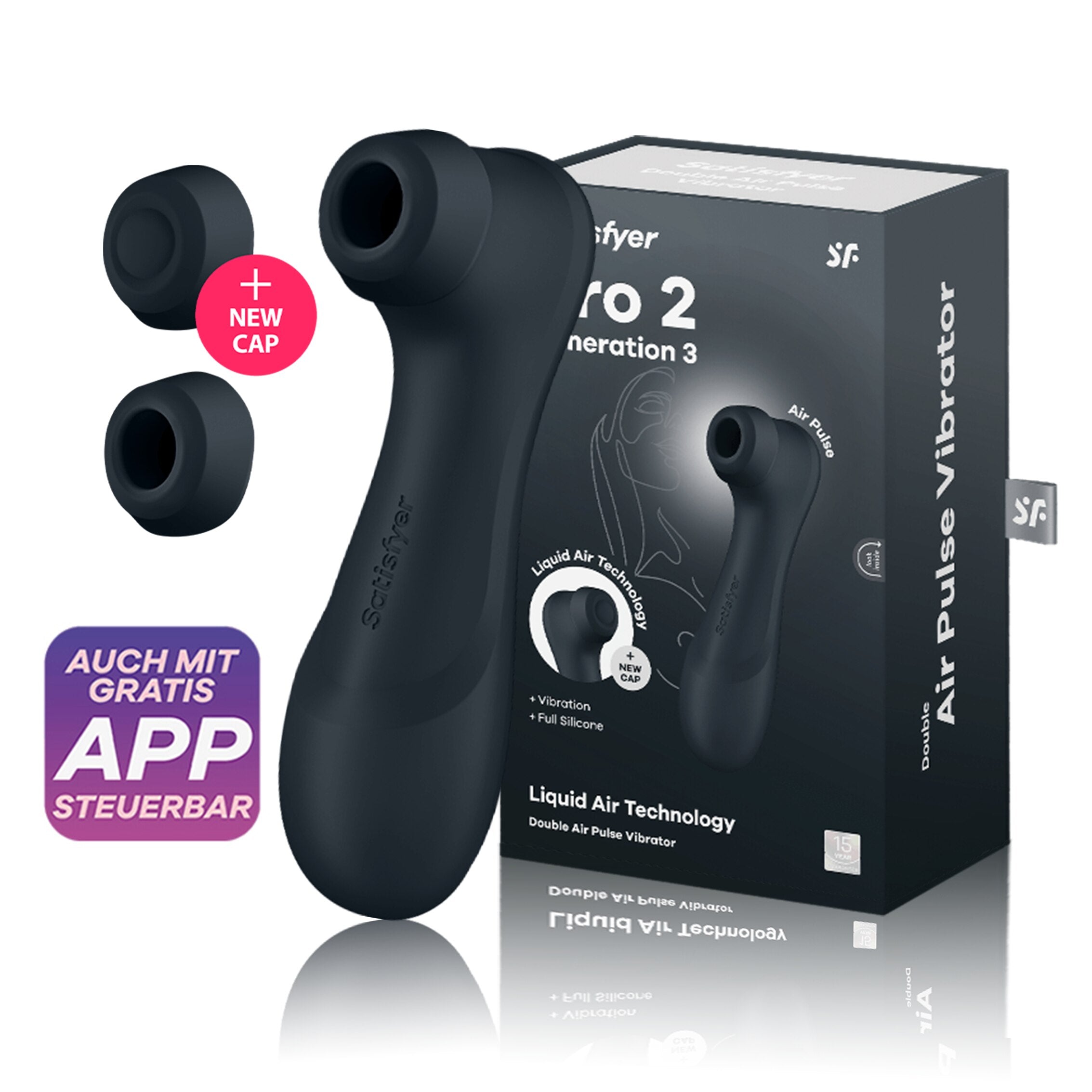 Satisfyer Vibrating App3 Vibrator for Women Sex Toys Clitoris Pro2 Adult Sex Shop