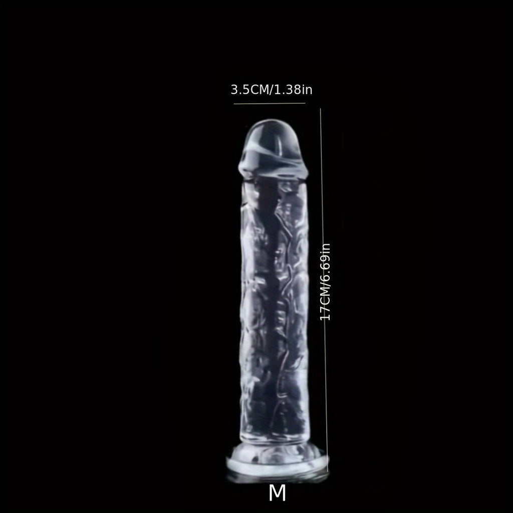 Transparent Big Dick 6 Sizes Realistic Jelly Dildo Women Gay Anal Sex Toys Masturbators Penis Suction Cup