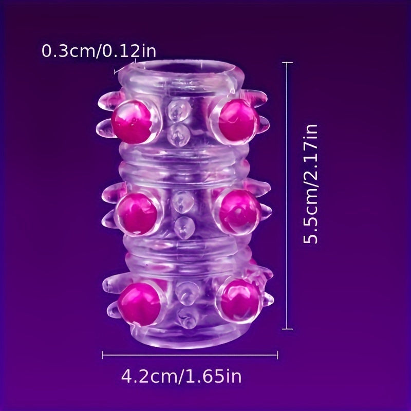 Men's Soft Silicone Penis Ring. Cock Ring For Last Longer Harder Stronger Erection. Pleasure Enhancing Sex Toy For Men Couples