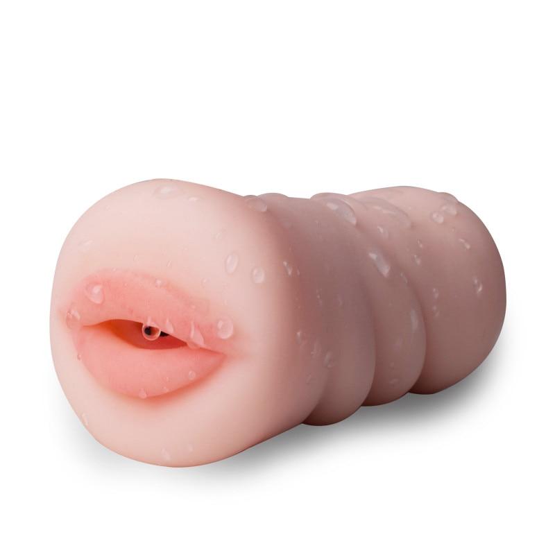 4D Realistic Deep Throat Men Silicone Artificial Vagina Mouth Anal Erotic Oral Sex Masturbator Sex Toys for Men Adult