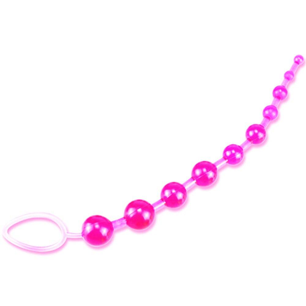 5 Colors Vibrator Anal Beads Butt Plug Stimulator Massager Sex Toy for Women Anal Balls Butt Plug Toys for Beginners Sex Tools