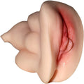 Vibrating Womb Masturbator. Male Masturbators Pocket Pussy Realistic Stroker Lifelike Vaginal Oral Sex Toys for Man Masturbation