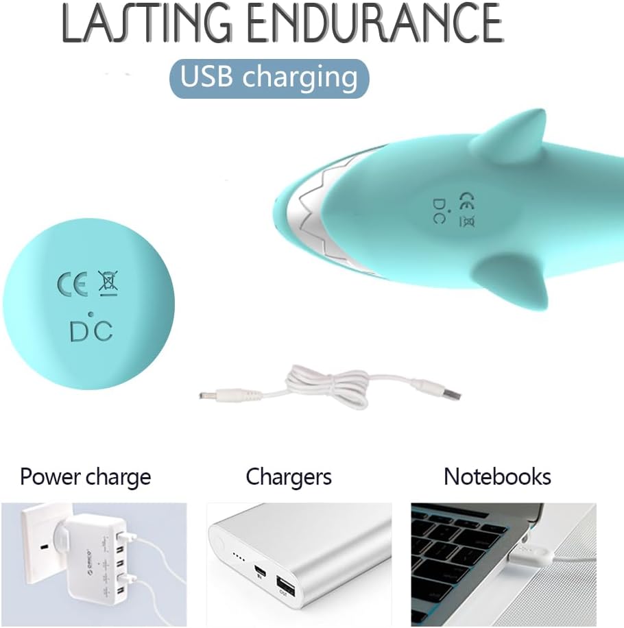 Super Quiet Portable Massage Device Deep Massager Rechargeable with Handheld Electric High Intensity. Electric Vibrators Massagers for Portable Full Body Relaxation Vibrating Massage Tools (Blue)