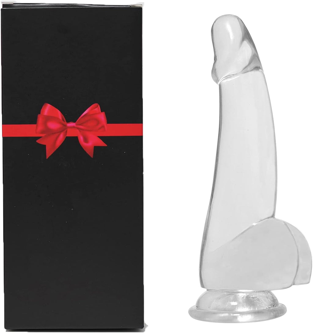 7 Inch Small Anal Dildos with Suction Cup. Soft Butt Plugs for Women.Men G spot