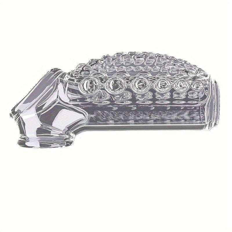 Unique Crystal Dildo Cover - Non-Electric. Solid Color Novelty Sex Accessory For Couples