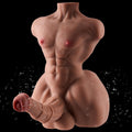 Sex Doll Muscular Men Torso Realistic Large Dildo Masturbator. Lifelike Thick Horse Big Dildo Sex Dolls with Big Butt Anal masturbators. Adult Couples Sex Toys (Brown)