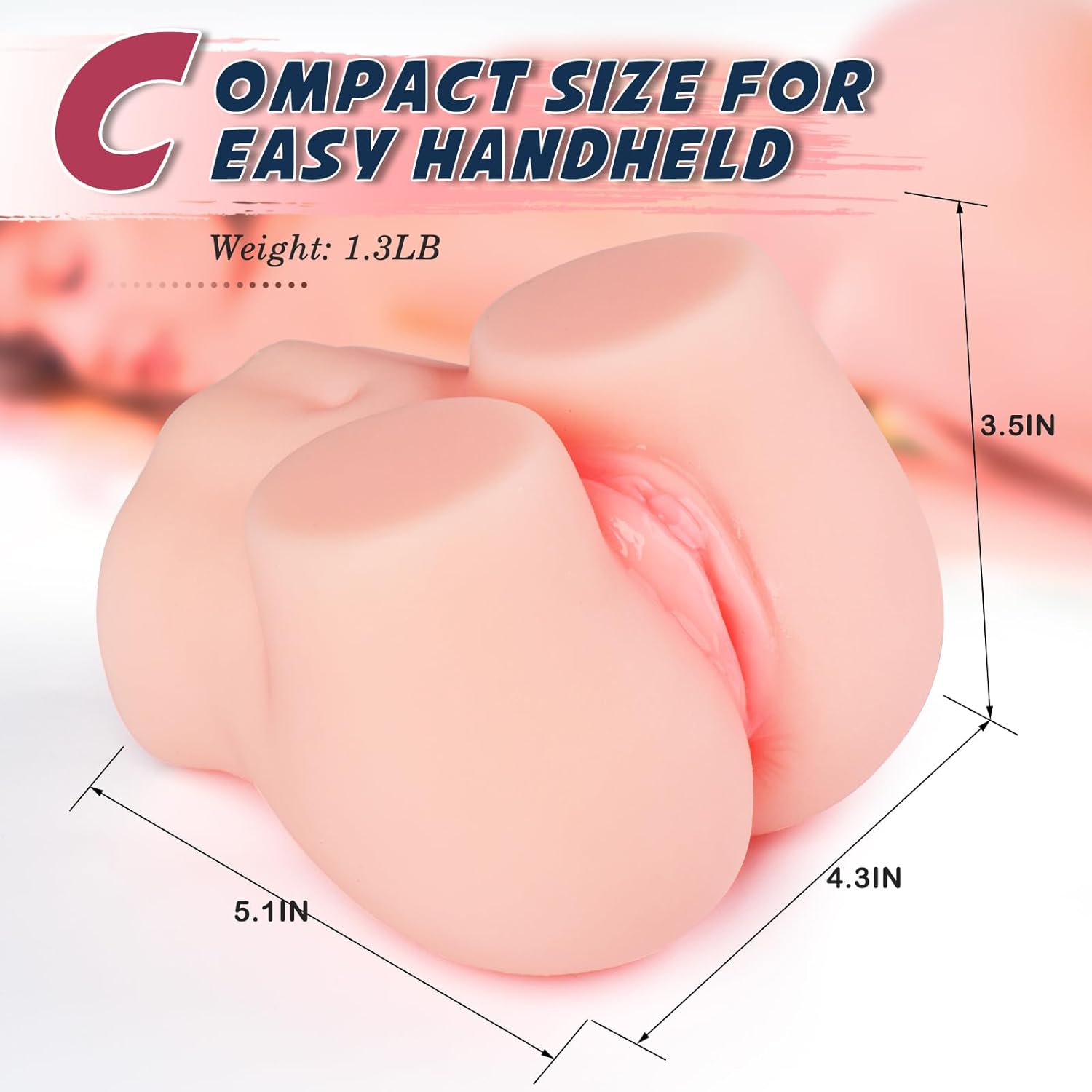 Male Sex Toy Pocket Pussies. Sex Toys for Men Male Masterburbater. Portable Female Torso Hip Sex Toy Men. Adult Toys Sex Doll with Vagina Anal Sex Toys Men. with 2 Hole for Man Orgasm