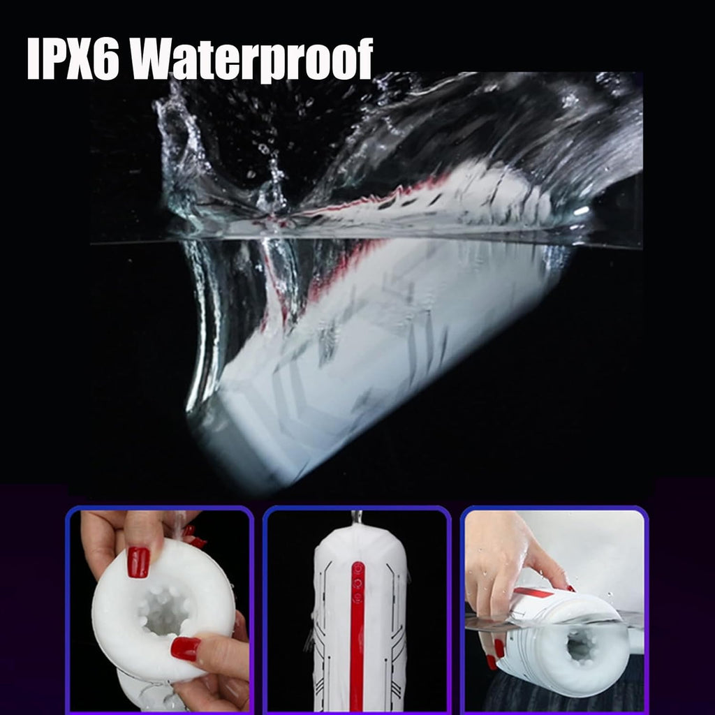 Auto Stroker Toy Male Vibrating Sucking Automatic Male Masterbator Mens Pocket Pussy Adult Sex Toys for Men Adult Toys for Men Man Masturbation Cup Hands Free Pocket Pussy Stroker with Vibrating