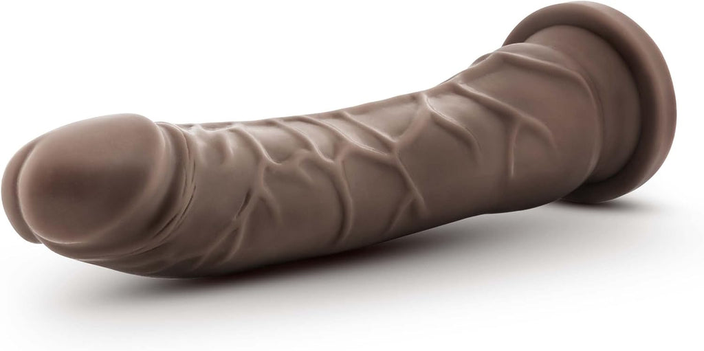 Blush Dr. Skin Plus Dildo แบบขยับได้ ความหนาแน่นสามระดับสมจริง - ยาว 9 นิ้ว กว้าง 2 นิ้ว - ฐานคัพดูดแข็งแรงแน่นหนาสำหรับเล่นโดยไม่ต้องใช้มือและใช้ร่วมกับสายรัดได้ - สัมผัสเสมือนจริง Sensa Feel - อุปกรณ์เสริมทางเพศ