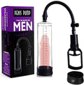 Men's Vacuum Pump Plus Pump Men's Enhanced Growth Pump 118511T Pen Cup Stable Professional Set Solid Vacuum Pump Home Performance Pump (Transparent/BB)