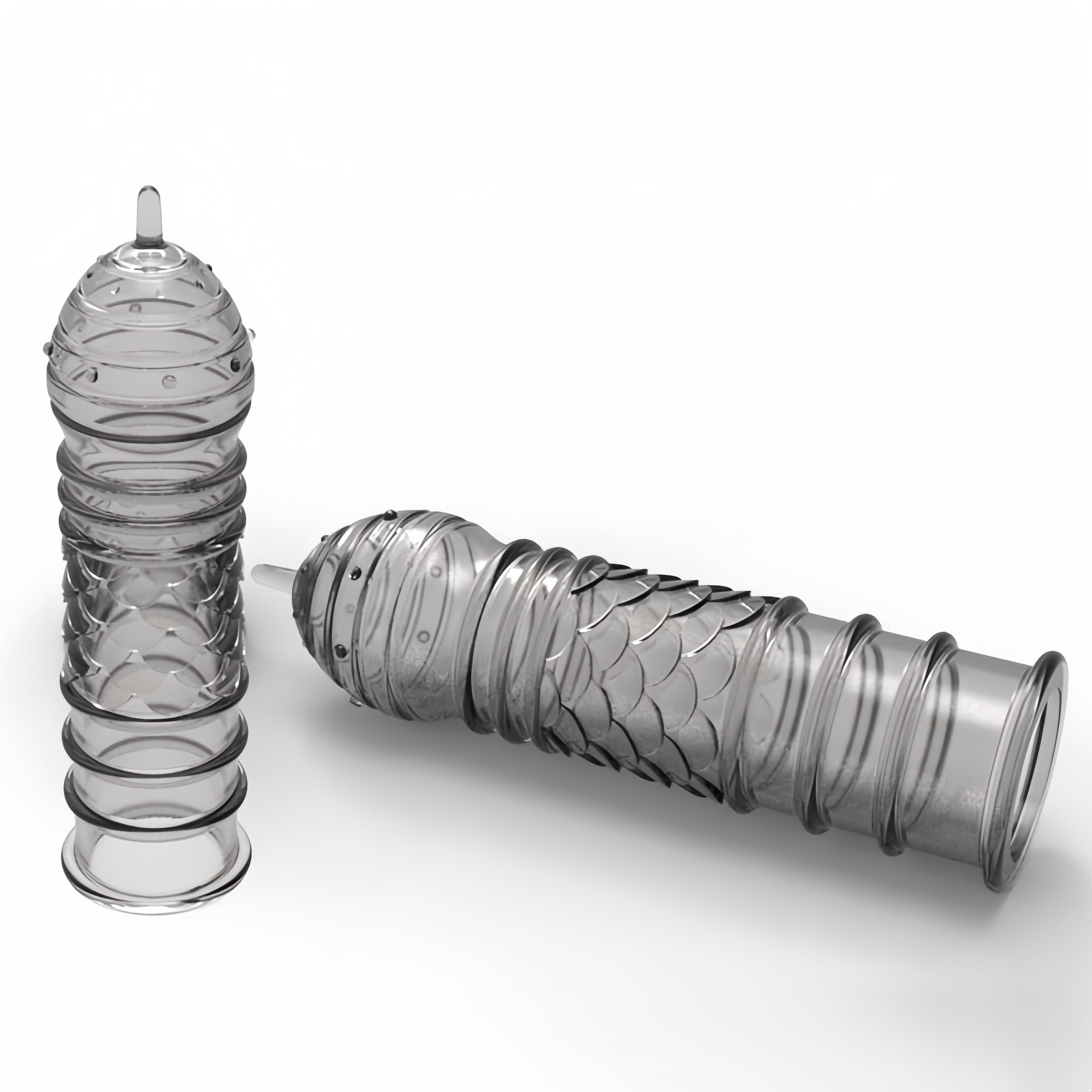 Crystal Men's Adult Sex Toy Penis Cover Sleeve Penis Extender Reusable Delay Ejaculation Add More Fun And Excitement For Men Women Couples