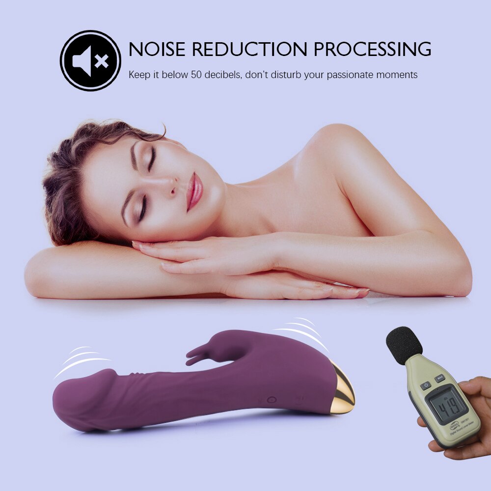 7 Speed Vibrator ช่องคลอดหญิง Ejaculation นวด G -Spot Vibrator Clitoris กำจัดกระตุ้นผู้หญิงสำเร็จความใคร่ของเล่น