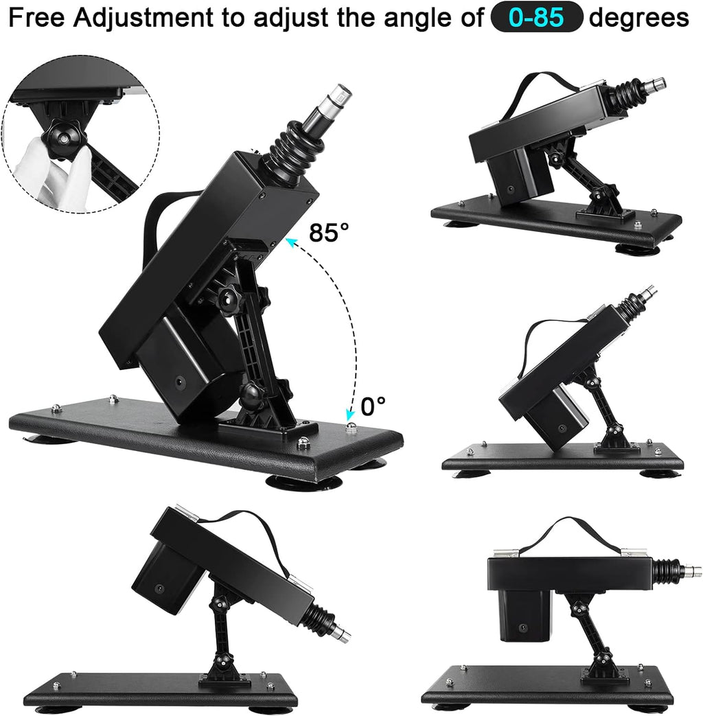 Sex Machine.Automatic Thrusting Dildo Machine with 3XLR Attahcments.Adjustable Sex Toys for Women Men and Couples