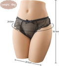 Realistic Sex Doll Male Masturbator - Jaspik 3D Beauty Hip Ass with Tight Virgin Vagina and Anal Stroker. Built-in Alloy Skeleton. Butt & Pussy Sex Toy for Men Masturbation