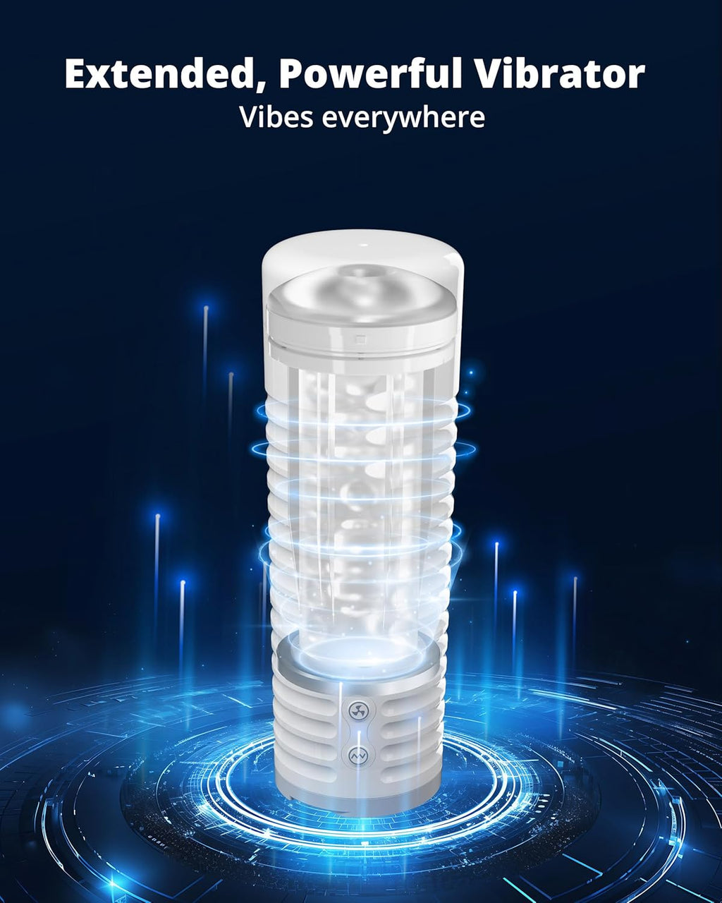 LOVENSE Max 2 Male Masturbator Sex Toys. Automatic Vibration Sex Machine Pocket Pussy with 360 Degree Contractions. Male Stroker Sucking Toys. 3D Realistic Pussy Pocket for Men's Oral Sex Toy