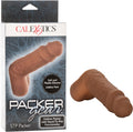 CalExotics Packer Gear STP Packer – อวัยวะเพศเทียมสมจริงสำหรับยืนปัสสาวะ แบบรัดเอว (Strap On Sex) – สำหรับผู้ใหญ่ข้ามเพศหญิงเป็นชาย (Trans Transitioning FTM Adult Female To Male) - สีน้ำตาล