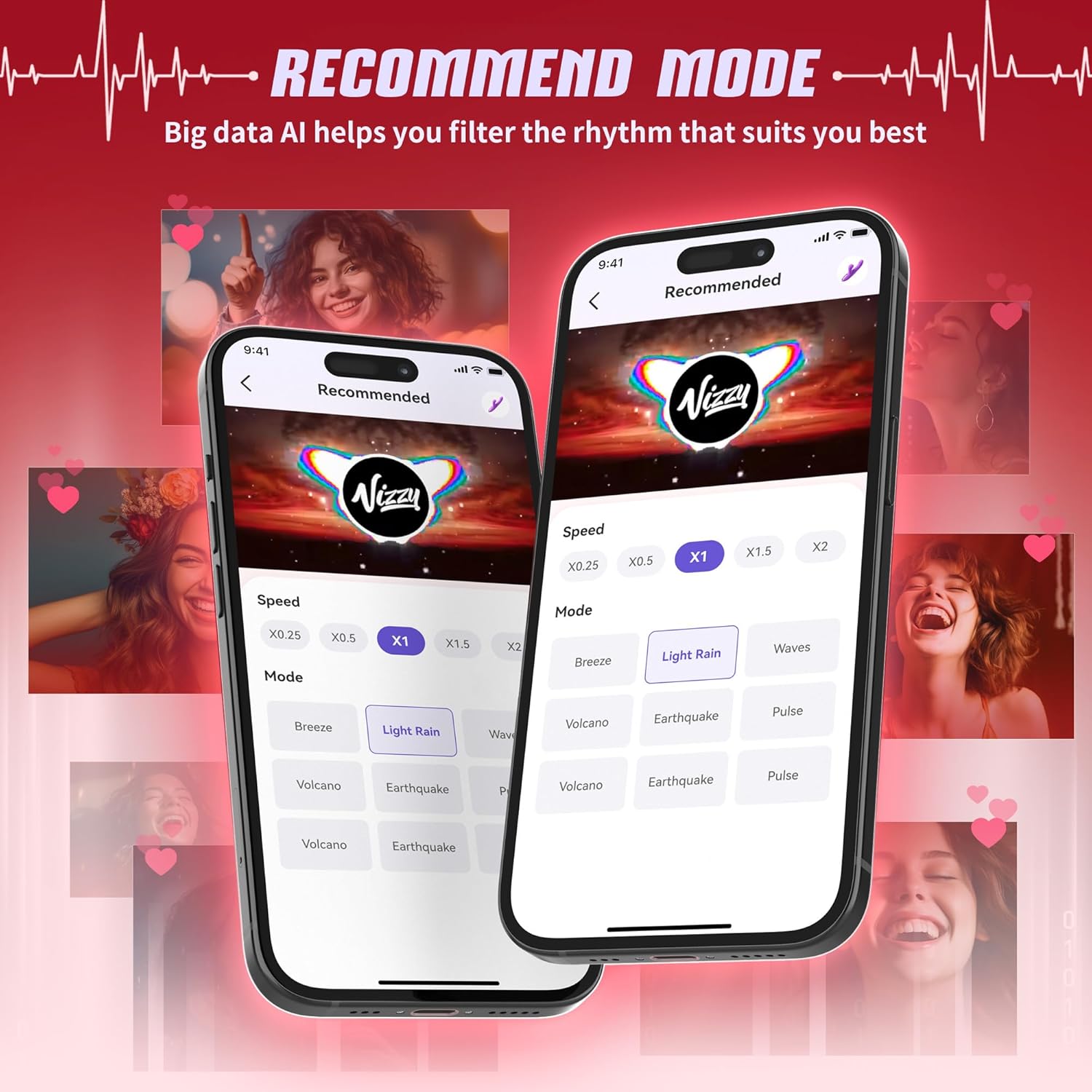 Vibrator Thrusting Dildo for Women Toendi G Spot Vibrator Clitoral Stimulator Sex Toys Dildos Vibrator with 10 Vibration 7 Thrust Mode with Licking. Rabbit Vibrators Adult Sex Toy for Women and Couple