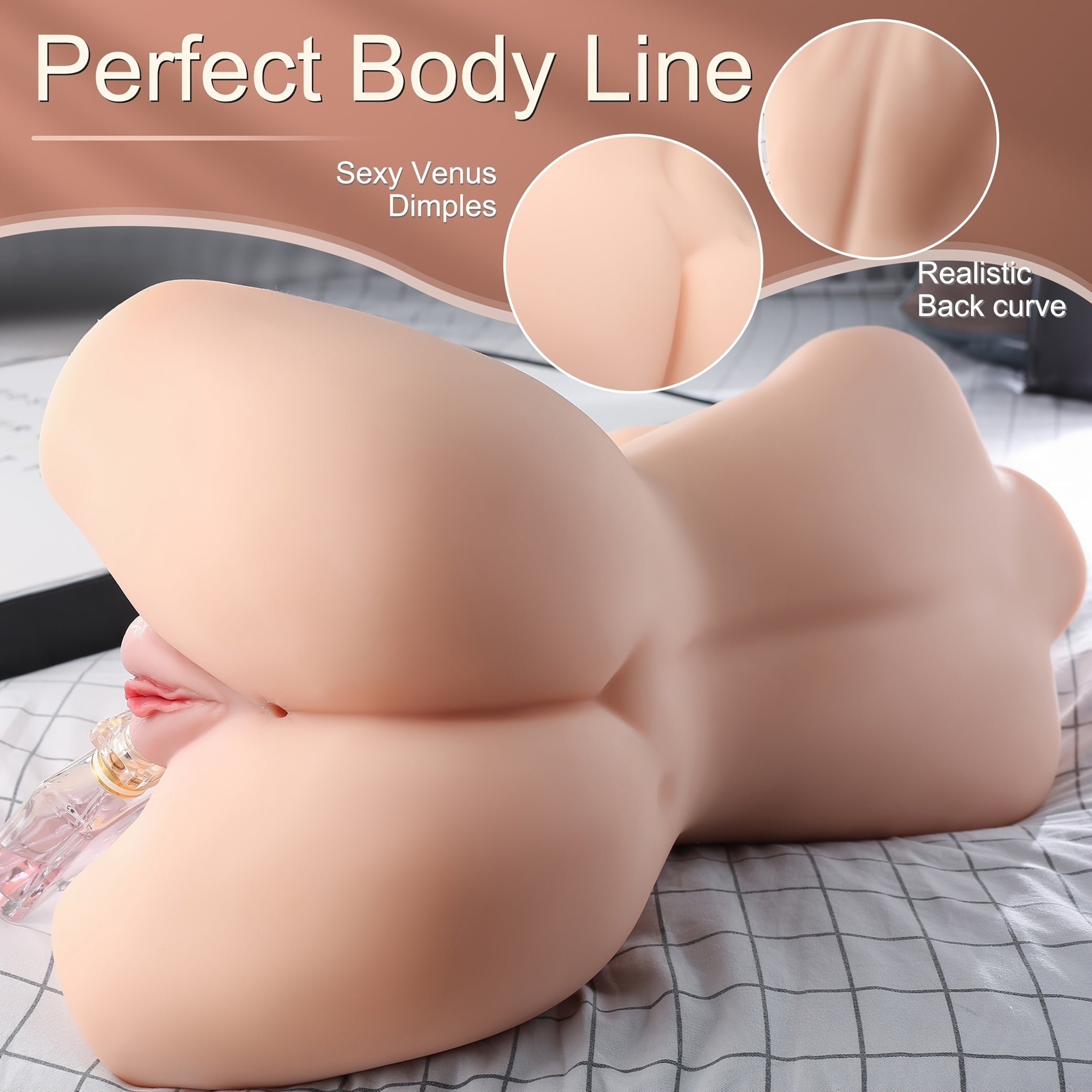 7KG Sex Doll. Male Masturbation Doll. 3-in-1 Female Torso Doll. Large Chest. Buttocks. And Genitals. Full-size Adult Doll Sex Toy. Suitable For Male Orgasm. Realistic Male Masturbator Pocket. Genitals. Male Sex Toy. Suitable For Men