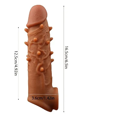 Penis Ring Enlargement Condom Cock Extender Ejaculation Delay Toy Soft Silicone Sleeve Adult 18 Sex Product For Men Gay
