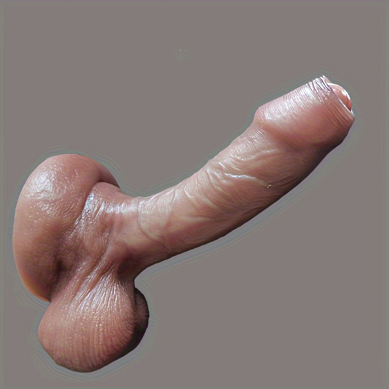 Beautiful Foreskin Artificial Penis with Scalp Layer that Can Slide. Adult Sex Toys for Couples. Female Masturbator. Adult Sex Toys