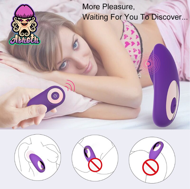 Abhoth อุปกรณ์ทางเพศ ของเล่นผู้ใหญ่ เครื่องสั่น G-spot ถึงจุดสุดยอดสำหรับผู้หญิง ชาร์จได้ ควบคุมไร้สาย ของใช้ผู้ใหญ่ ไวเบรเตอร์