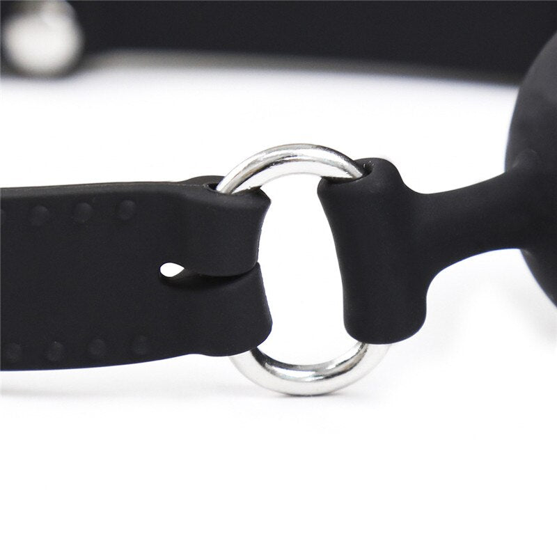 Adult Games Strapon Dildo Head Strap on Sex Toys for Couples Silicone Dildos Oral Fixation SM Bondage Realistic Penis Mouth Gag