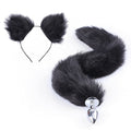 Anal Toys Tail Plug In The Ass Metal Butt Plug for Women Fox Tail Erotic Sex Shop Anal Dilator Buttplug Adults Goods for Couples