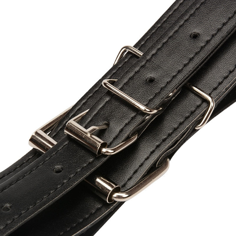 BSDM Bondage Rope Leather Harness Toys for Women Adult Game Outfit Bra and Leg Suspenders Straps Garter Belt Sex Accessories