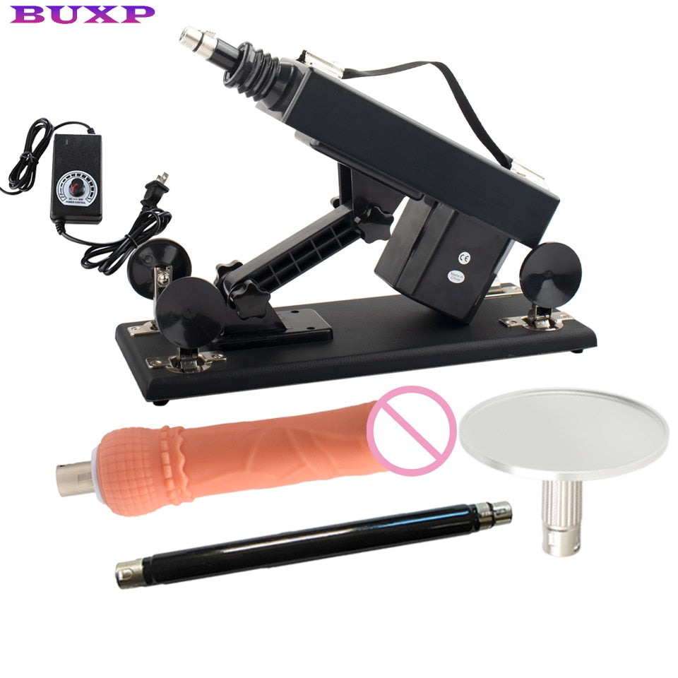BUXP 3XLR เครื่องปืนอัตโนมัติ Masturbation Quiet Love เครื่อง Stronger Vibrator สำหรับสตรีและผู้ชายปลอดภัย Confidential Packe