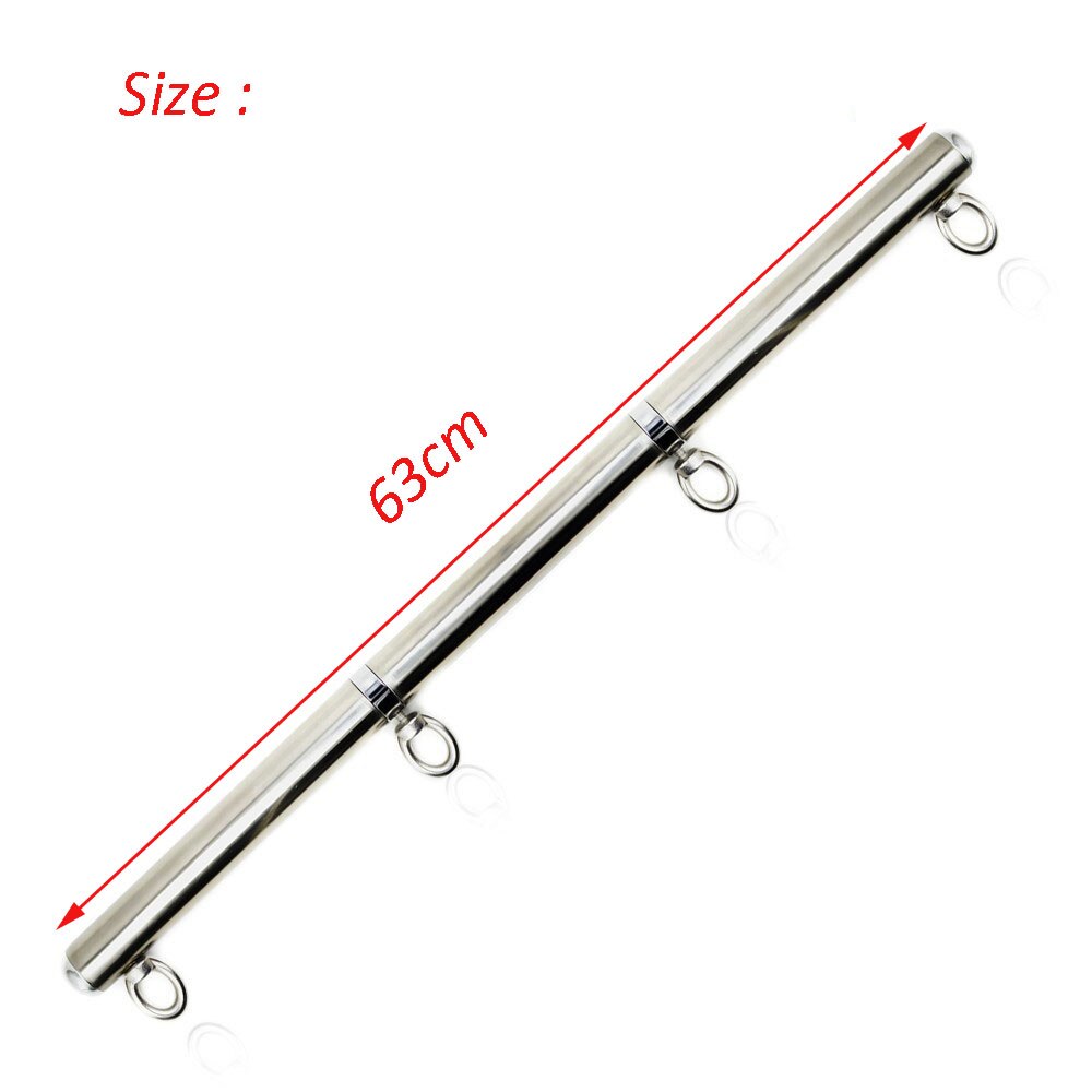 Bdsm Bondage Removable Stainless Steel Spreader Bar Sex Slave Hand Cuffs Ankle Cuff Open Leg Restraint SM Cosplay Couple Sex Toy