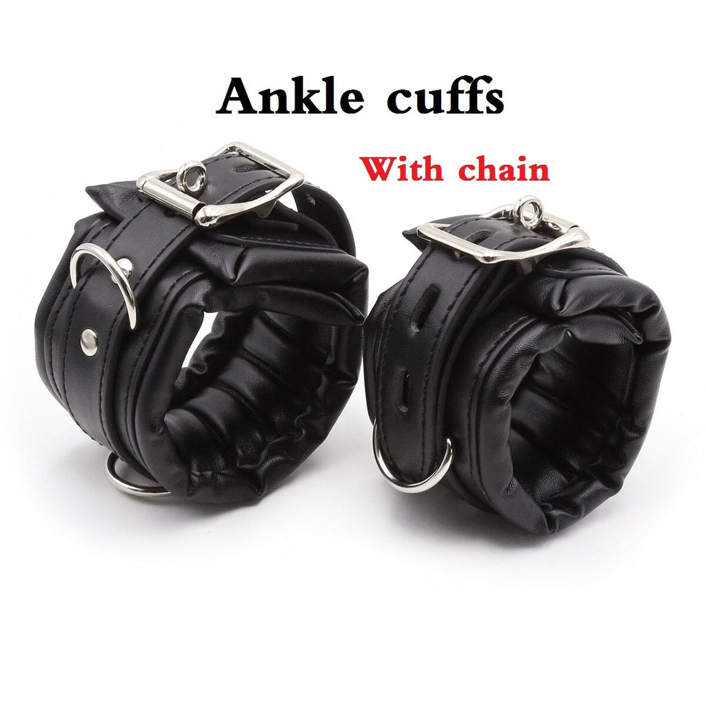 Bdsm Bondage Removable Stainless Steel Spreader Bar Sex Slave Hand Cuffs Ankle Cuff Open Leg Restraint SM Cosplay Couple Sex Toy