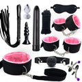 Bondage BDSM Kits Exotic Rope Play Sex Products for Adults Games Handcuffs Sexy Plush Toy for Couples Exotic Accessories 11pcs